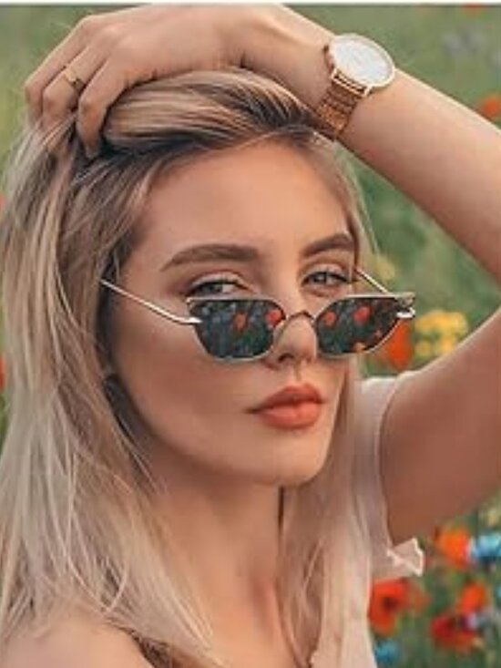 Small Cateye Sunglasses main image 6